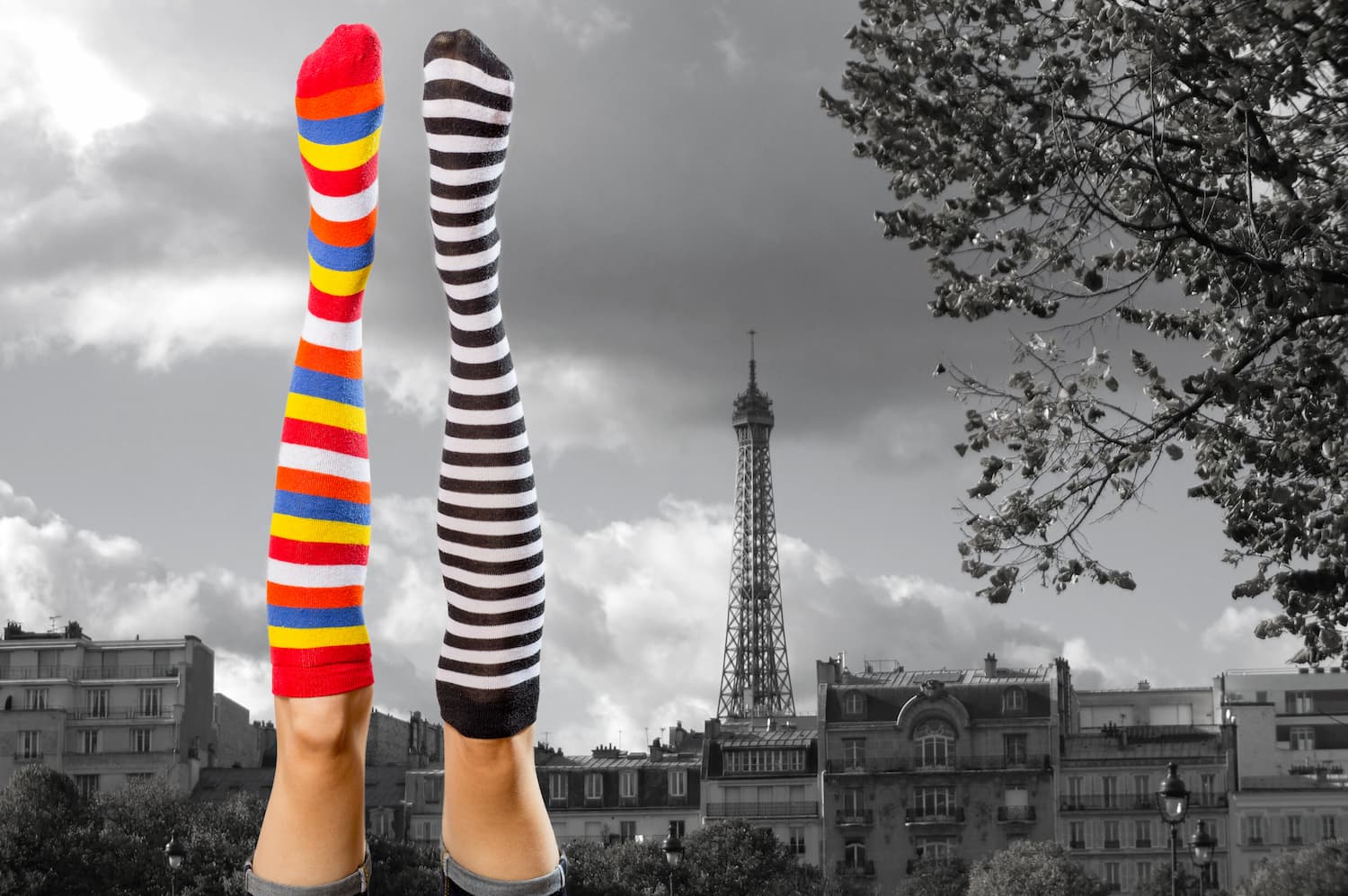 paire de chaussettes made in france