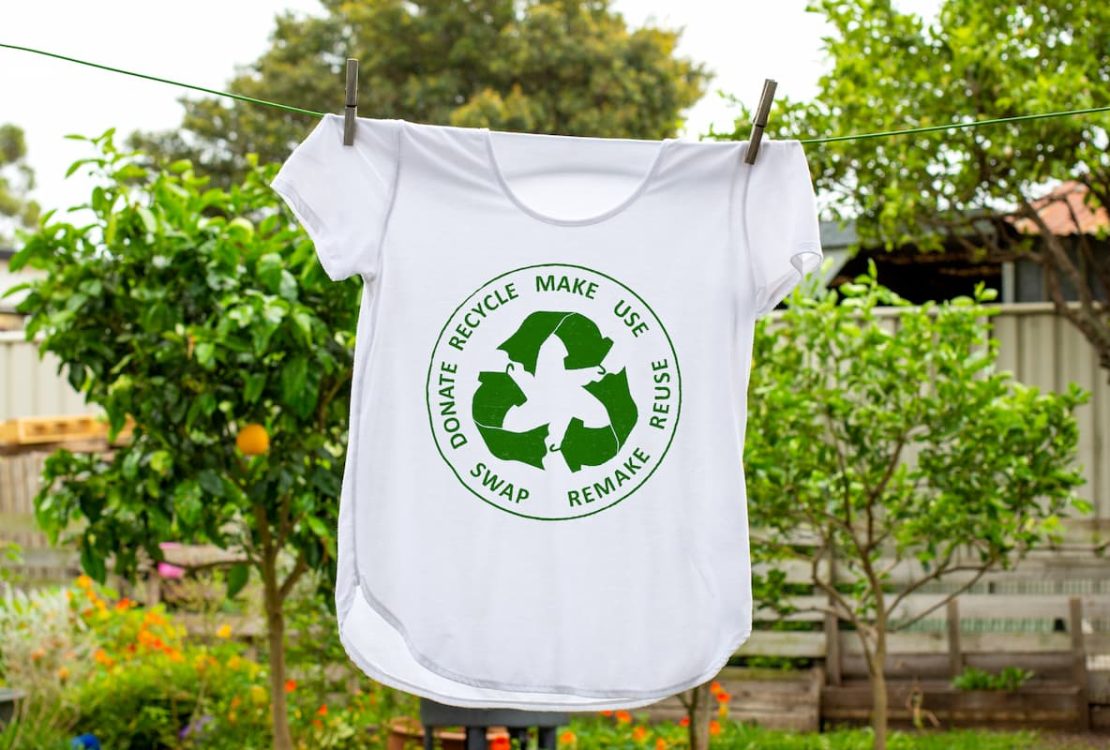 tee shirt recyclé