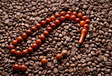collier en graines de café